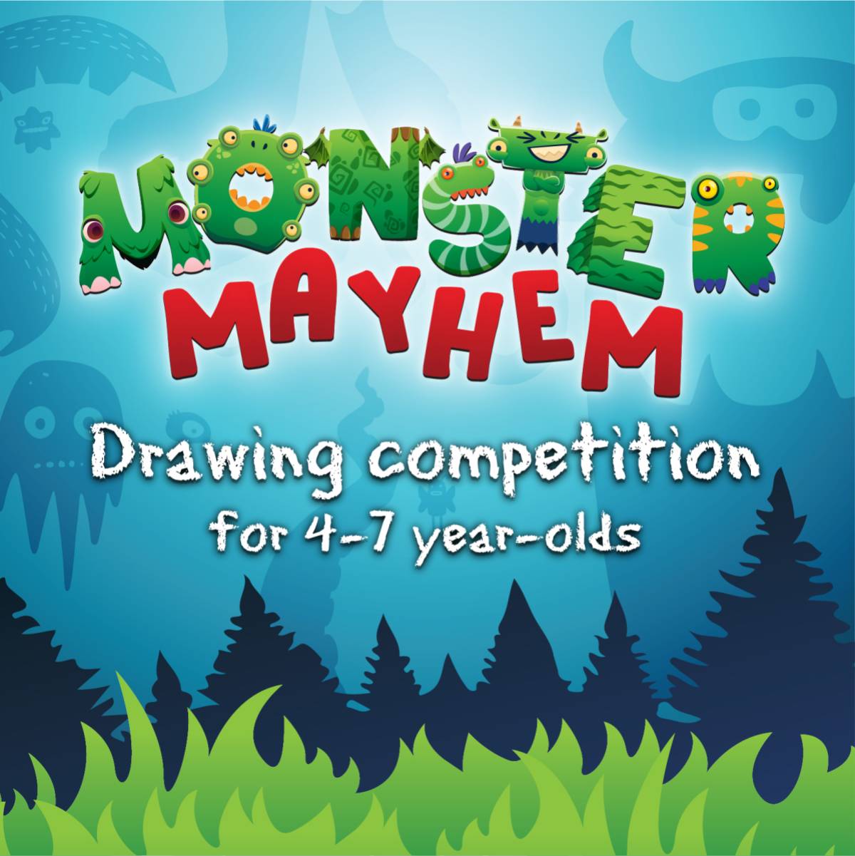 Monster Mayhem - Drawing Competition 