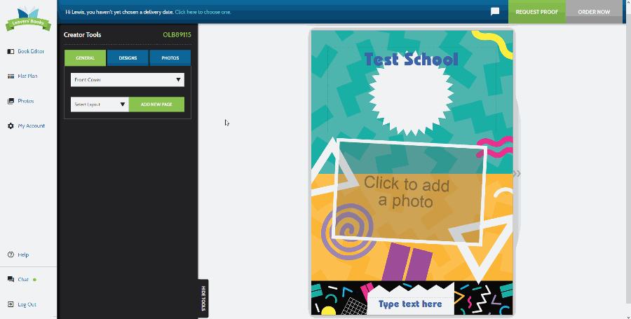 Opening your yearbook parent payment portal  