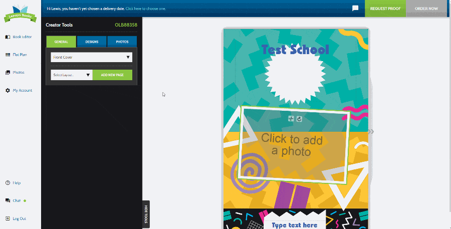How to add photos to your yearbook 