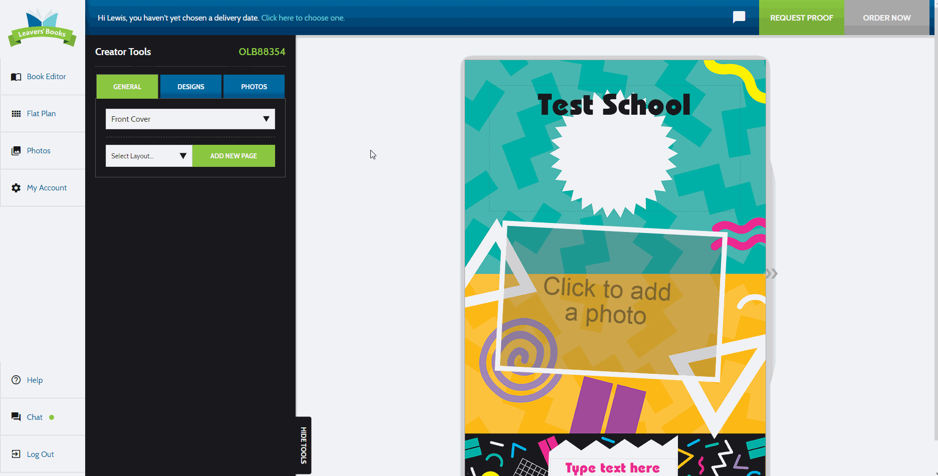 Managing your yearbook creator account