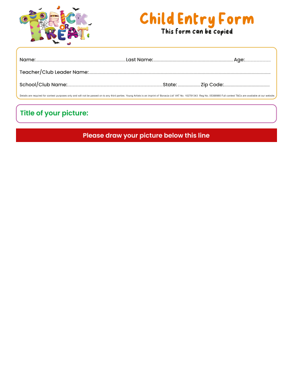Child Entry Form Thumbnail