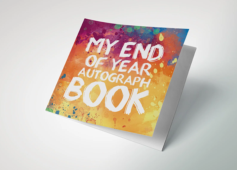 Acrylic  Autograph Book