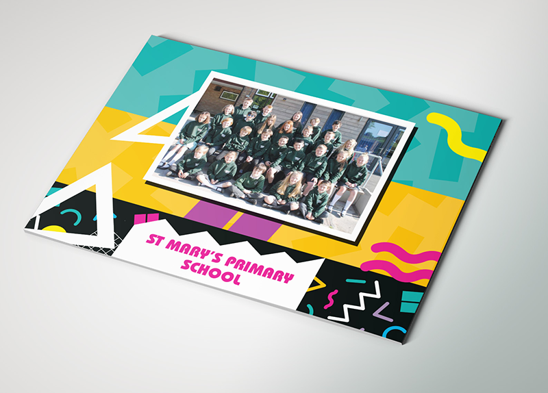 Retro (With Photo) Autograph Book