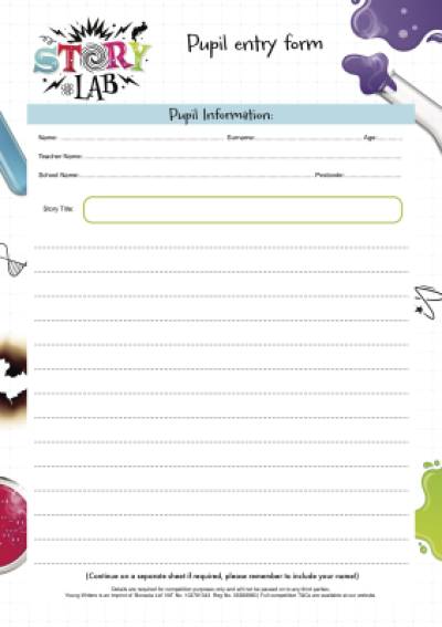 Pupil Entry Form Thumbnail