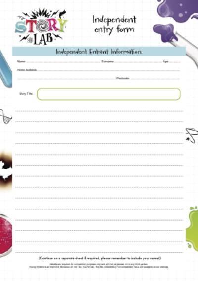 Independent Entry Form Independent Entry Form Thumbnail