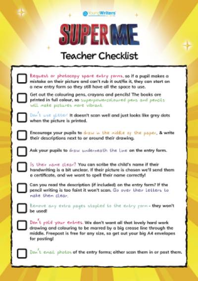 Teacher Checklist Thumbnail