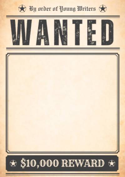 Wanted Western Poster Wanted Western Poster Thumbnail