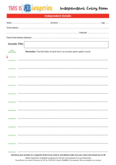 Entry Form Thumbnail