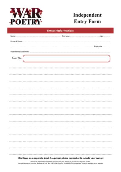 Entry Form Thumbnail