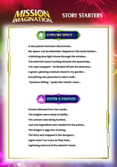 Story Starters Story Starters Thumbnail