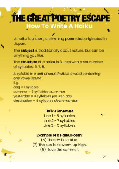 How To Write A Haiku How To Write A Haiku Thumbnail